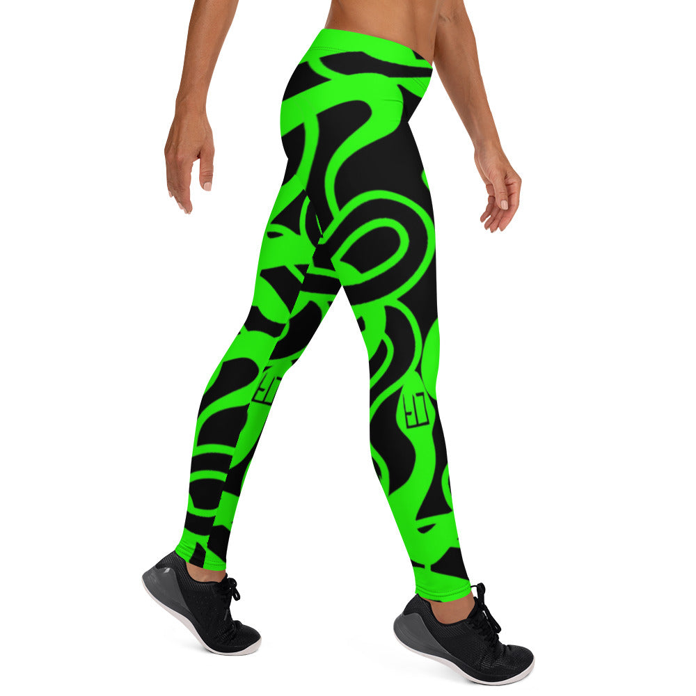 SERPENT NEON YOGA PANTS