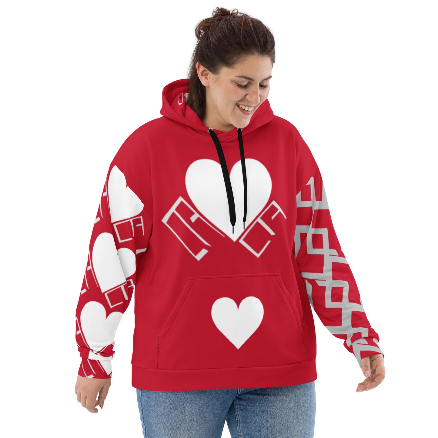 HEART ON MY ALL-OVER RED