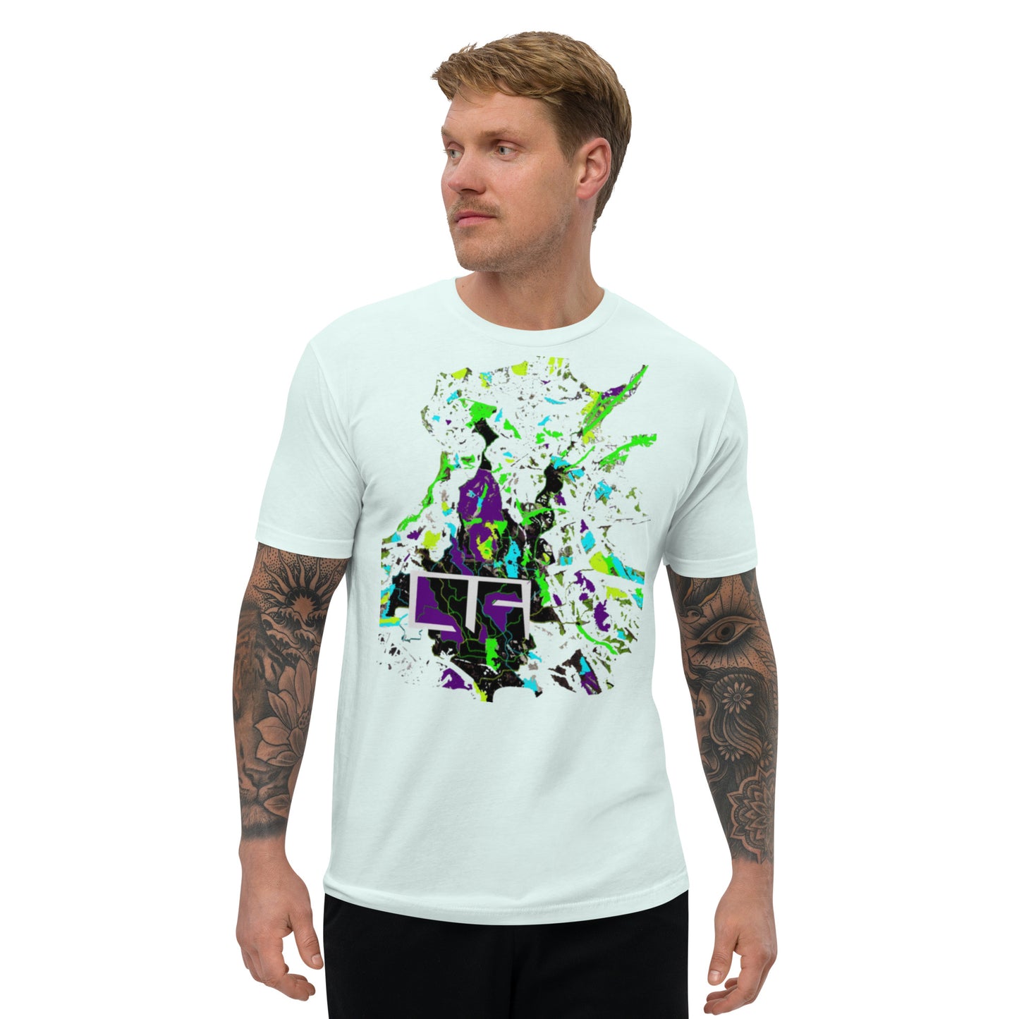 FRAGMENTED TEE