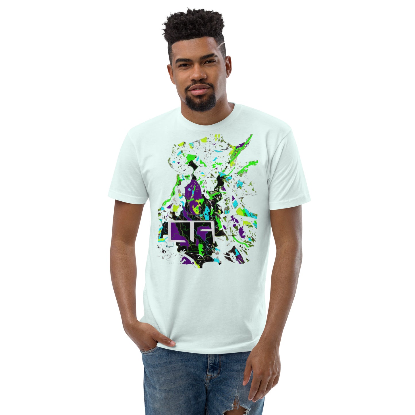 FRAGMENTED TEE