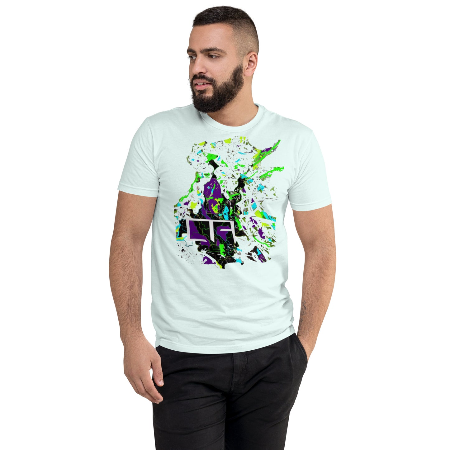 FRAGMENTED TEE