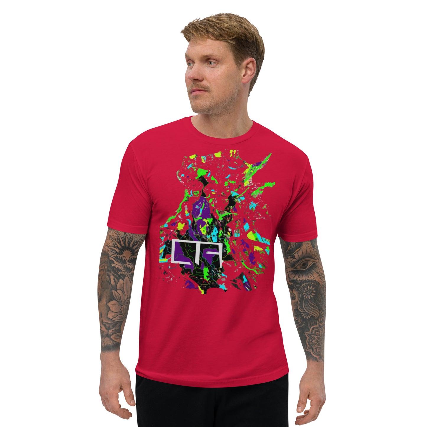 FRAGMENTED TEE