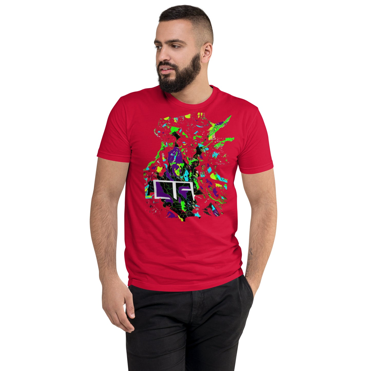 FRAGMENTED TEE