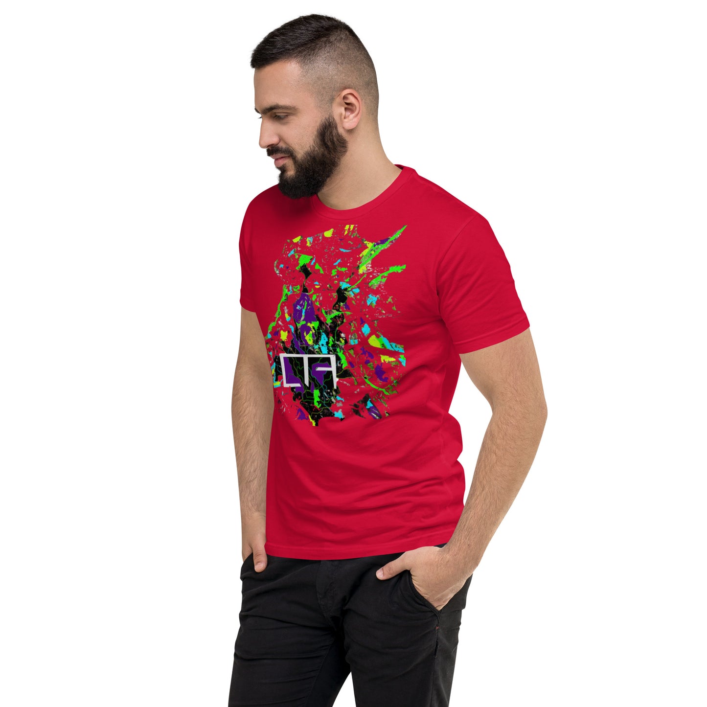 FRAGMENTED TEE
