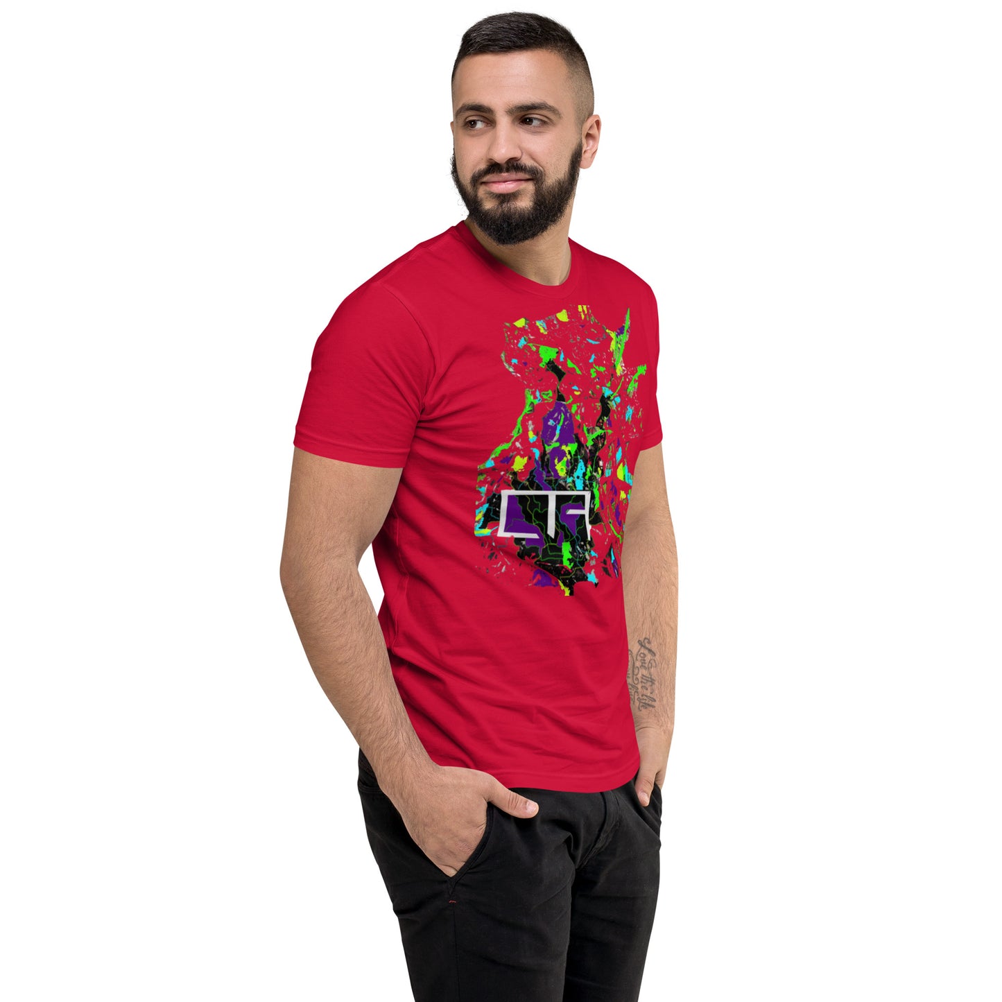 FRAGMENTED TEE