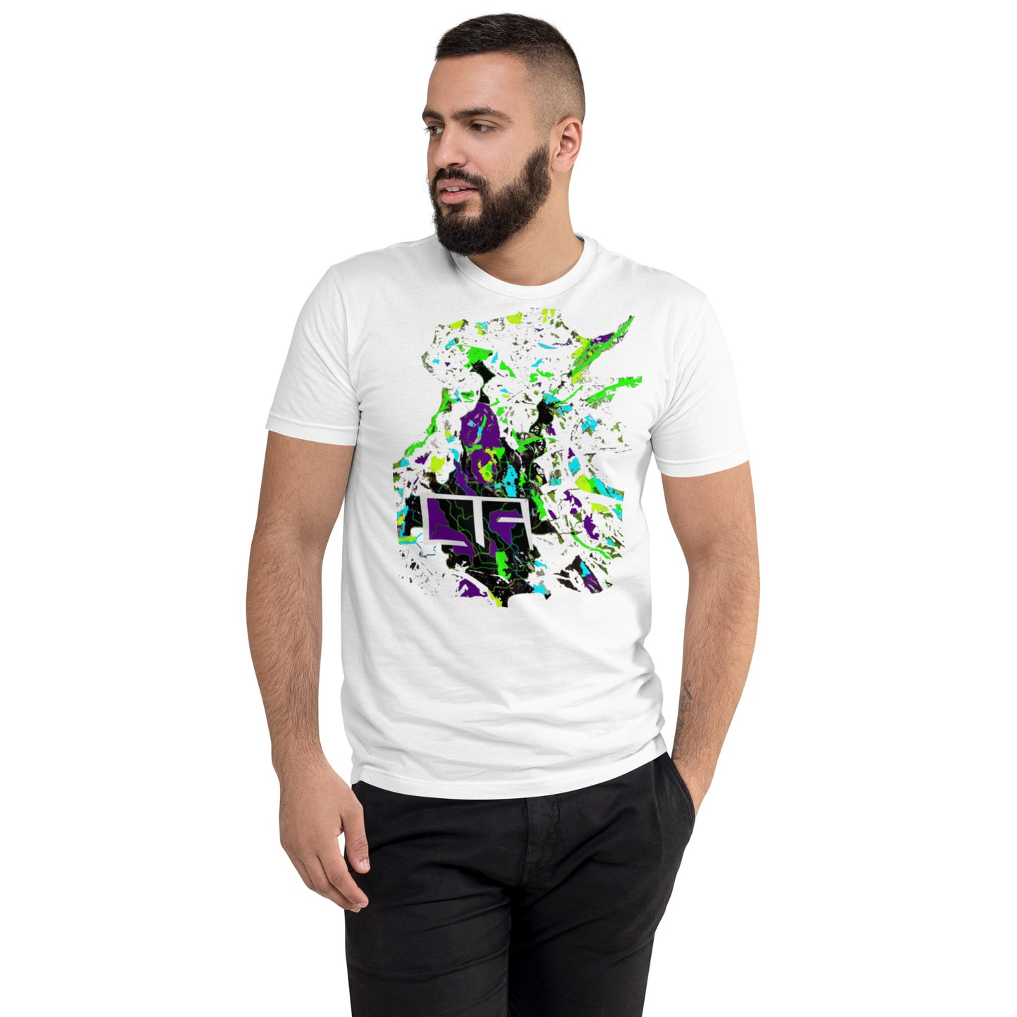 FRAGMENTED TEE