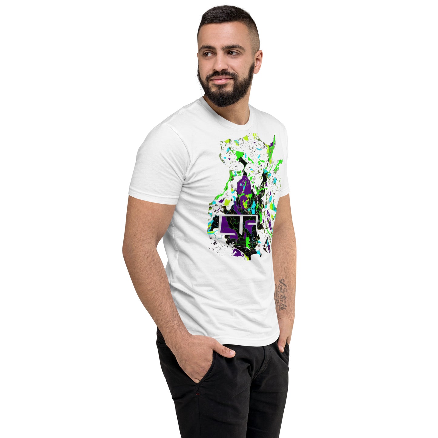 FRAGMENTED TEE