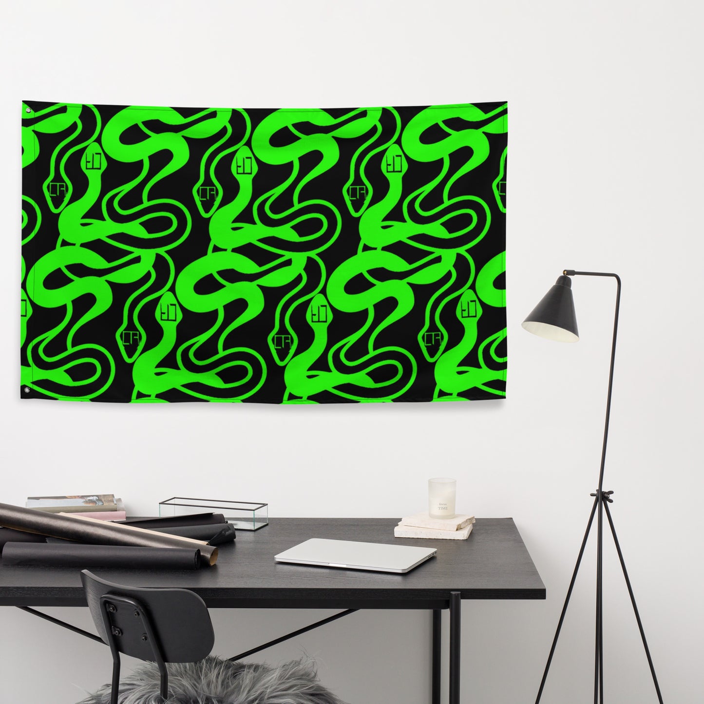 SERPENT NEON FLAG