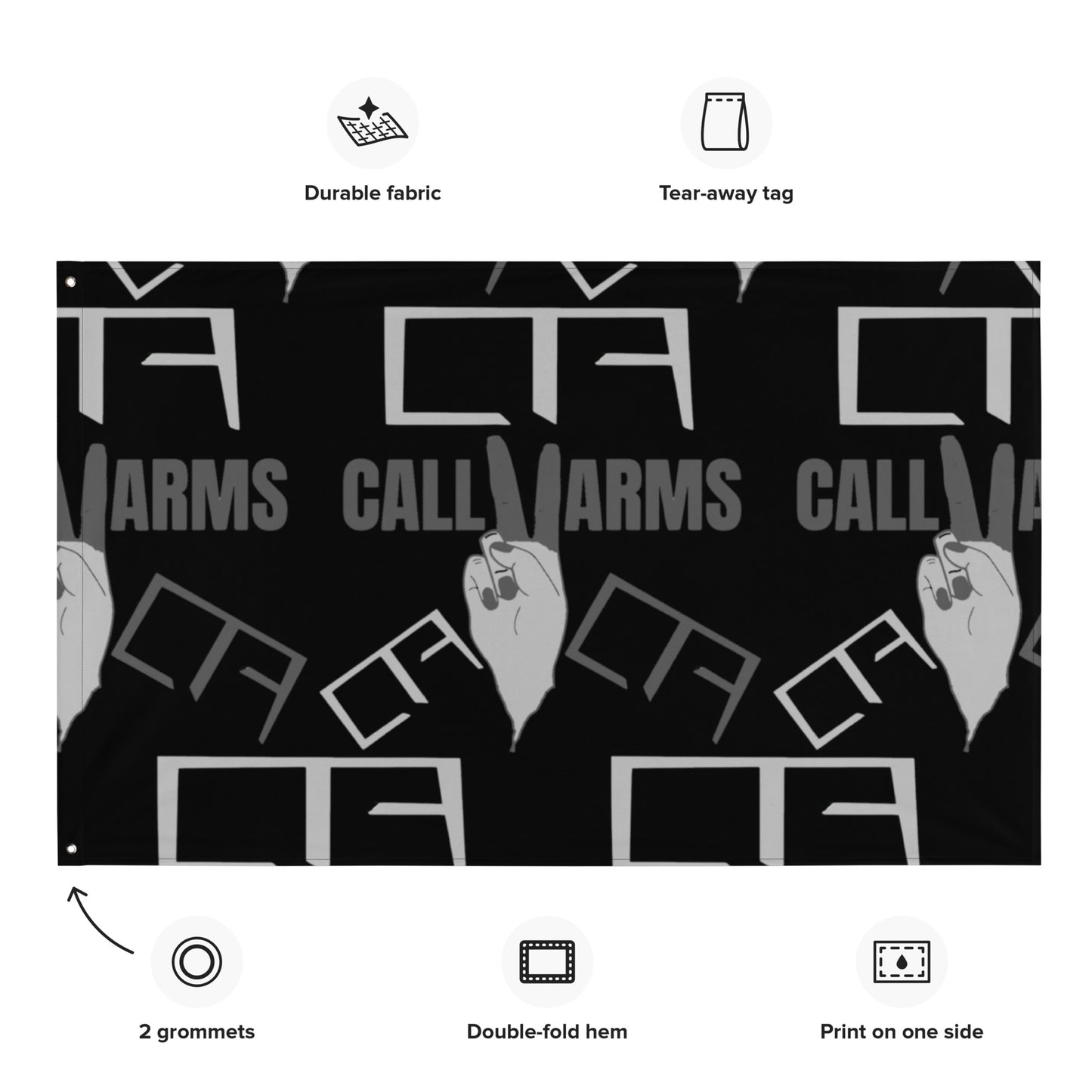CALL II ARMS FLAG
