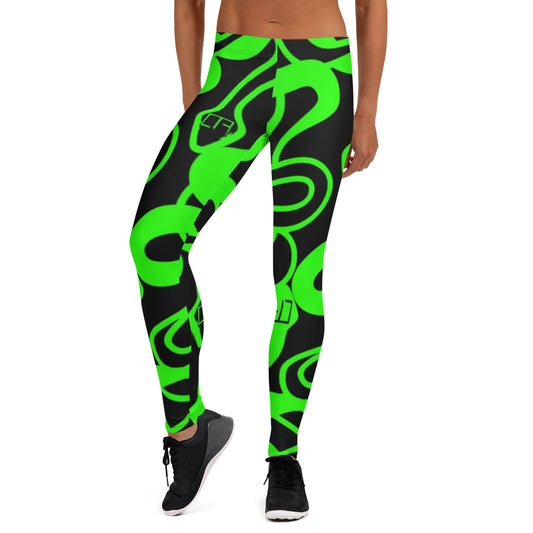 SERPENT NEON YOGA PANTS