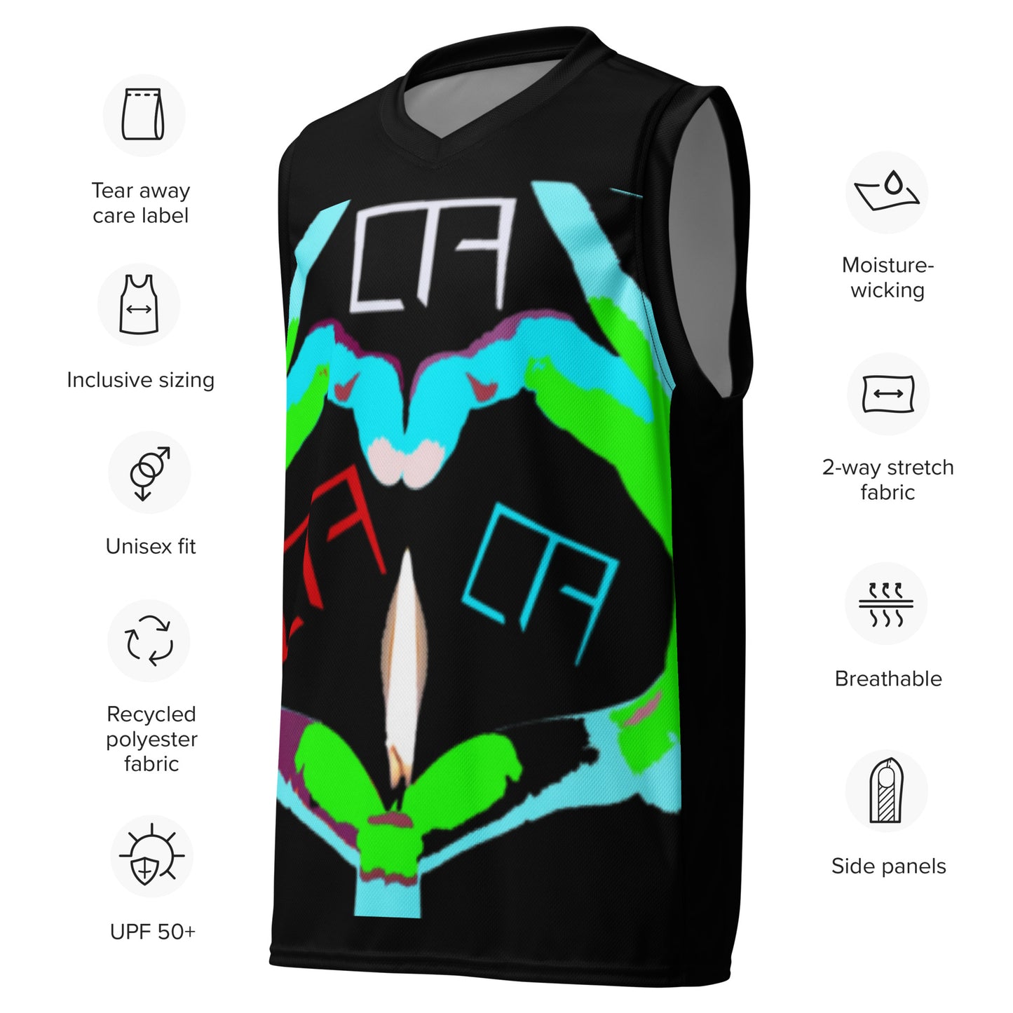 LOVE BASKETBALL JERSEY