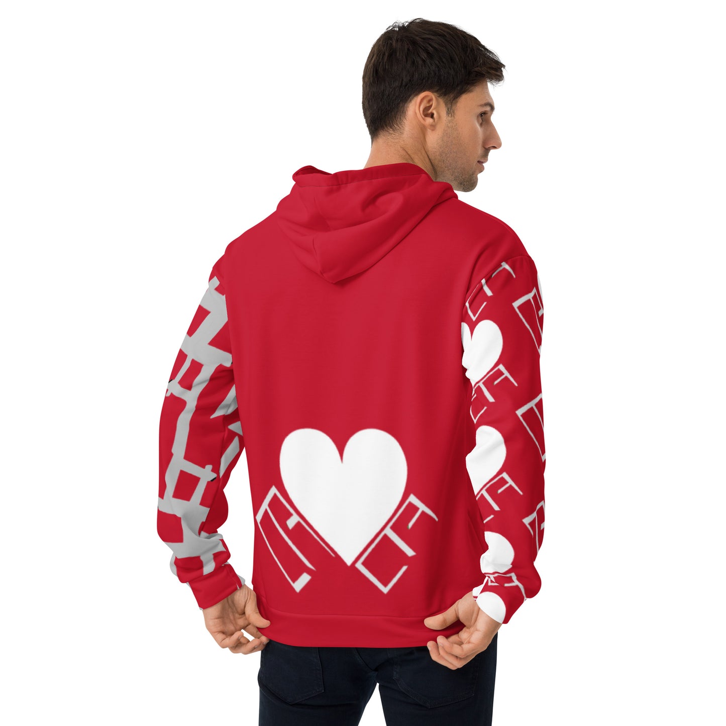 HEART ON MY ALL-OVER RED