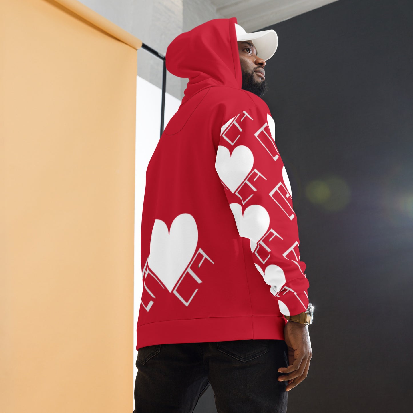 HEART ON MY ALL-OVER RED