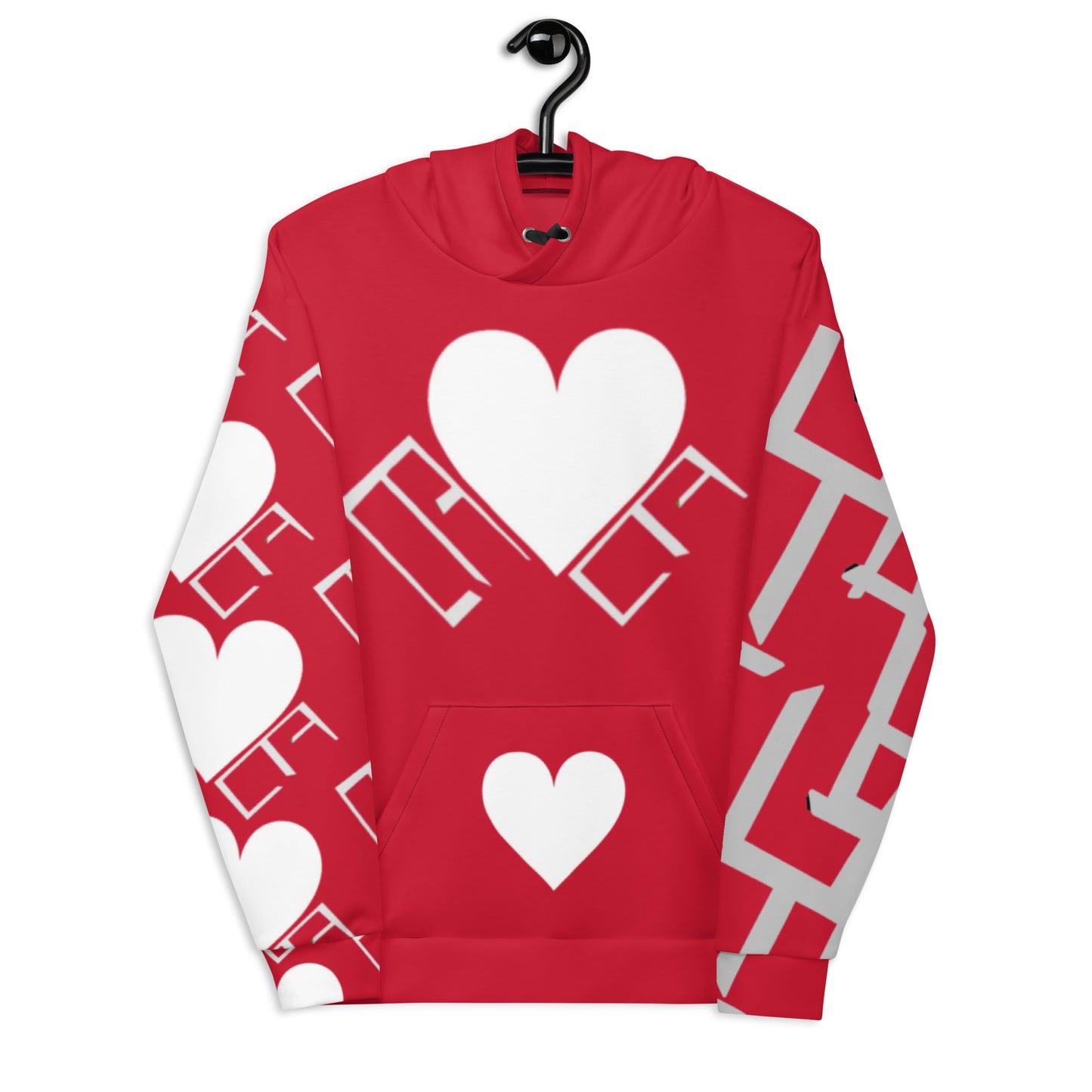 HEART ON MY ALL-OVER RED