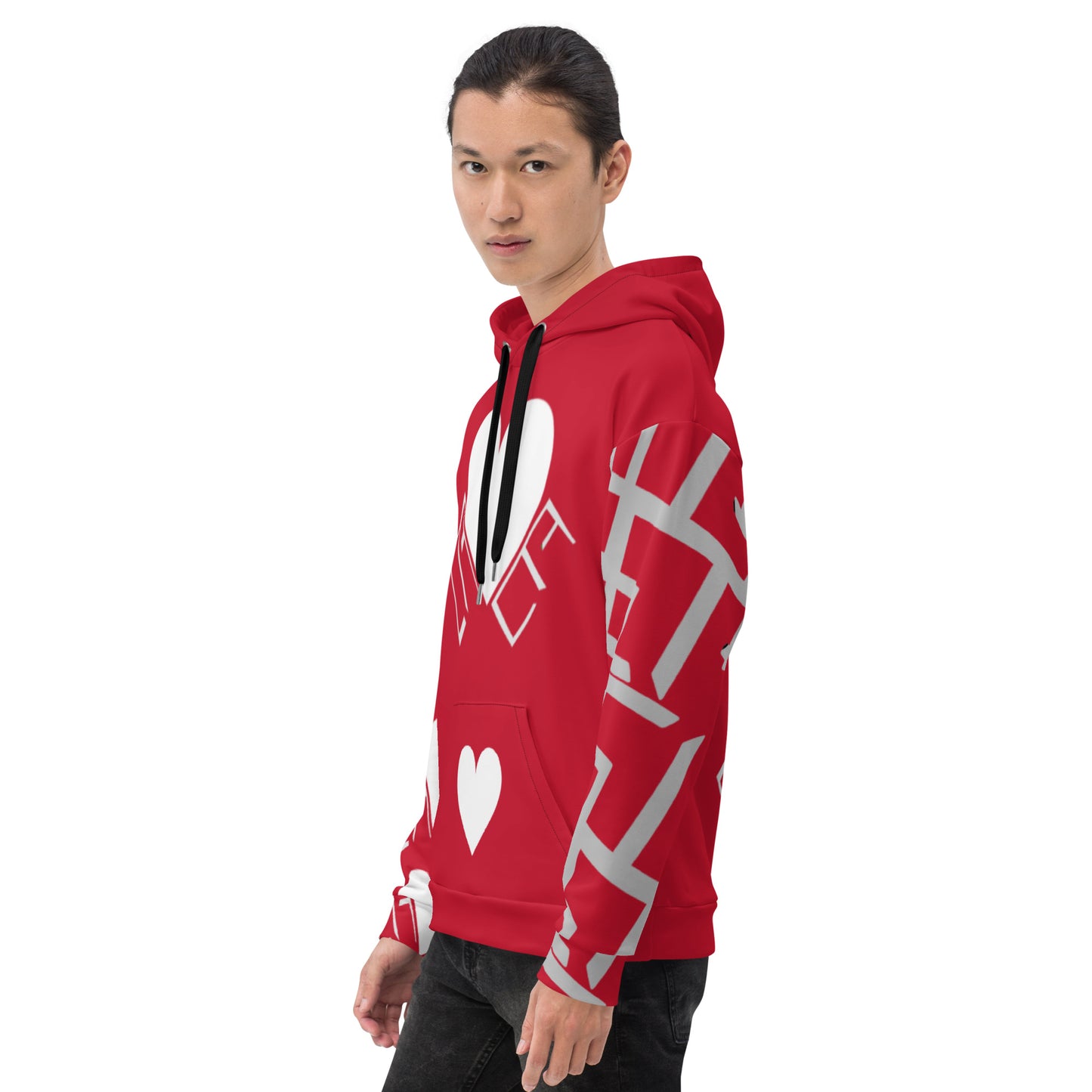 HEART ON MY ALL-OVER RED