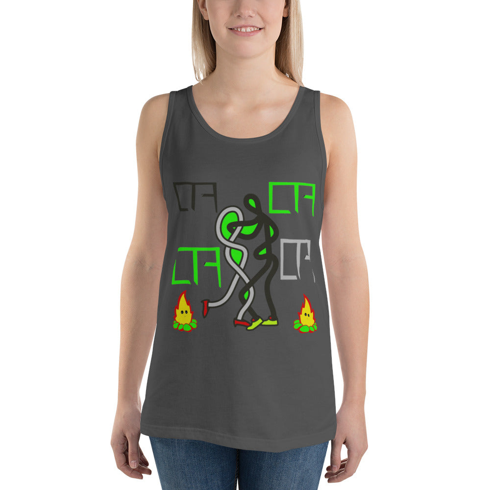 TWIN FLAMES TANK