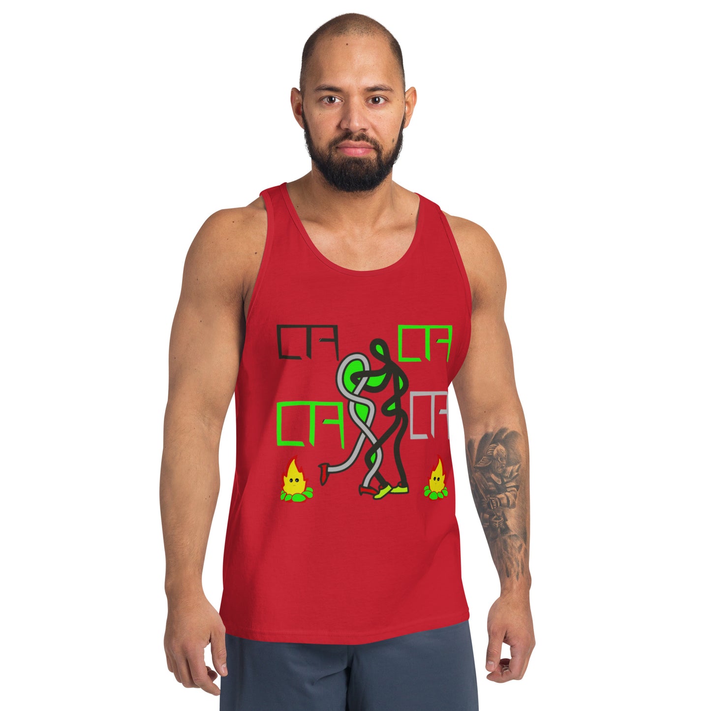 TWIN FLAMES TANK