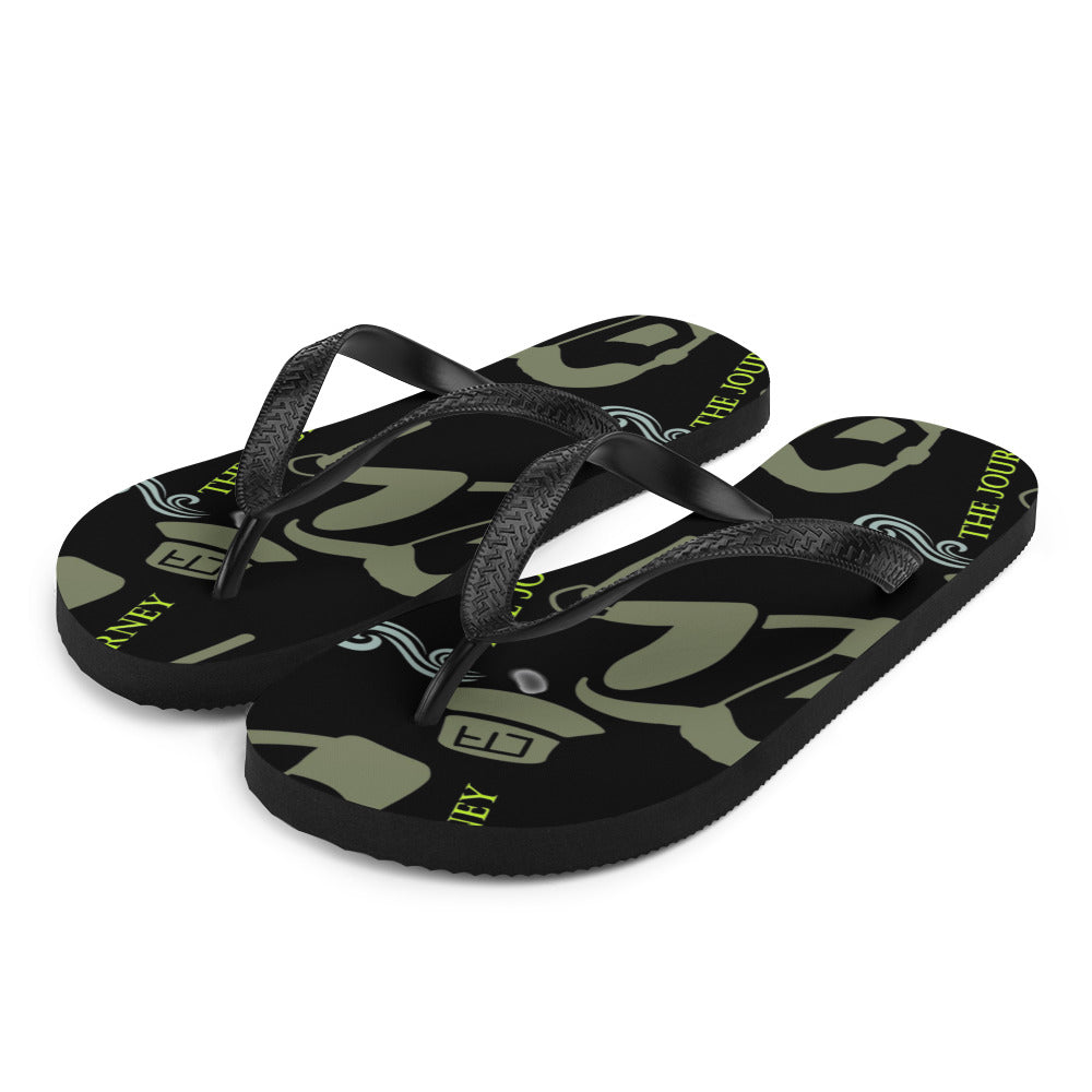 THE JOURNEY FLIP FLOPS
