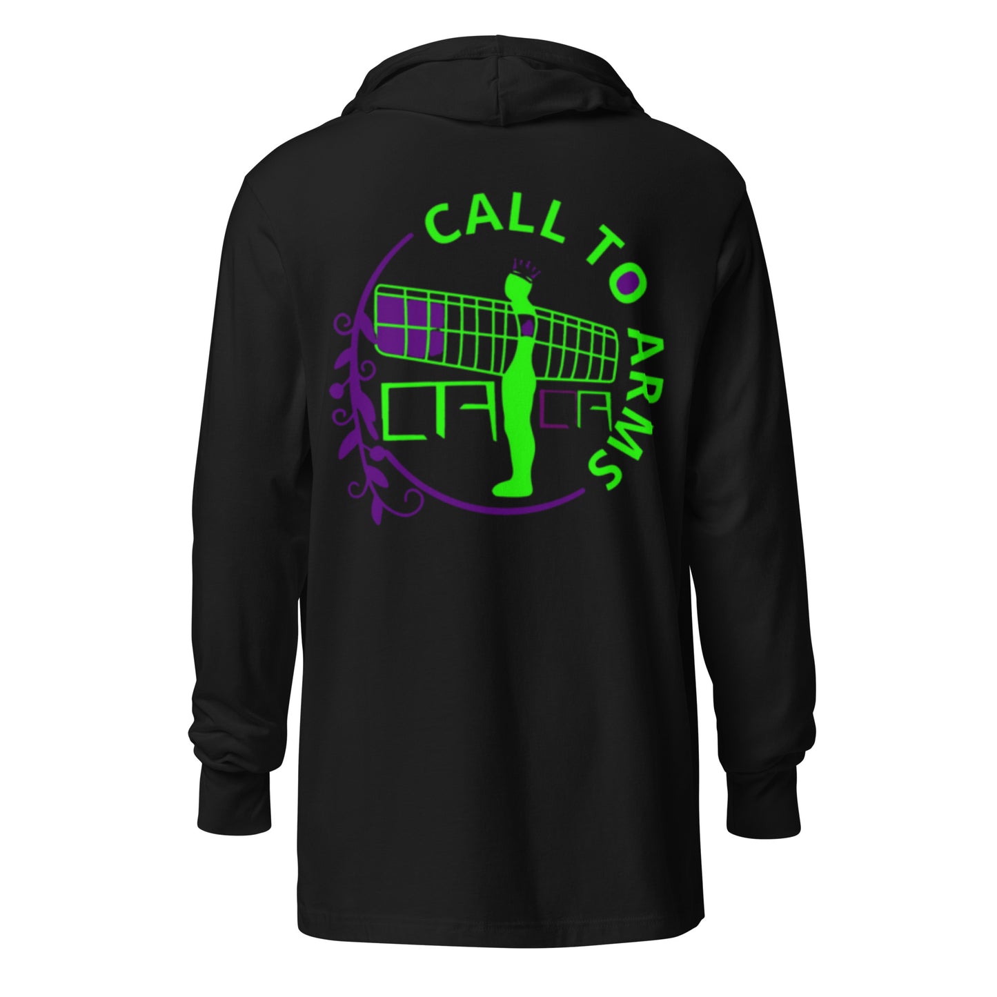 TAKE FLIGHT HOODED LONG SLEEVE TEE