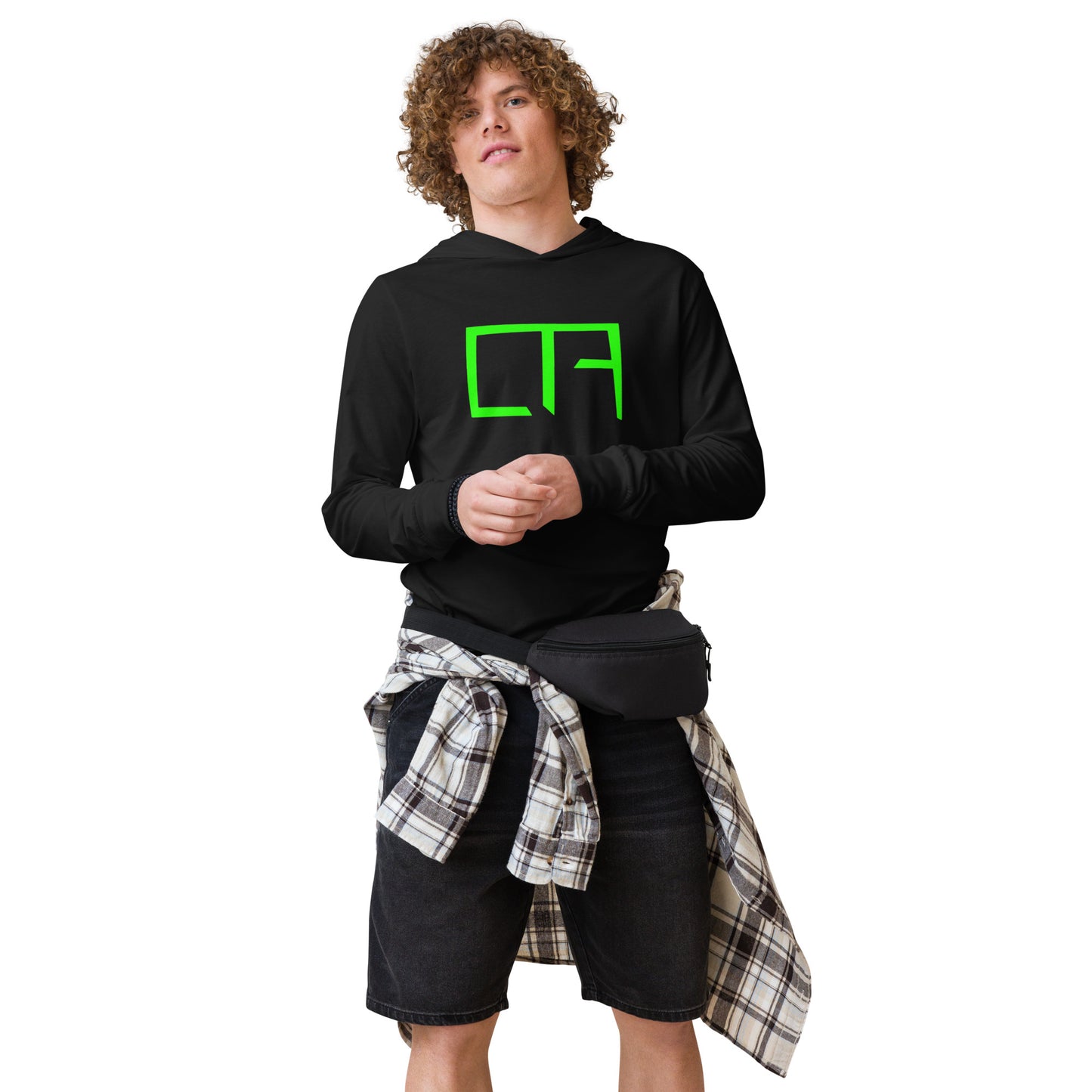ANCESTRY HOODED LONG SLEEVE TEE