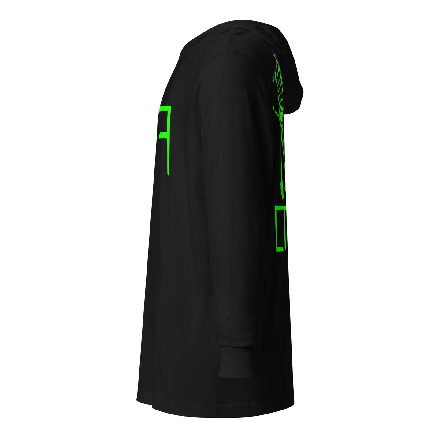 ANCESTRY HOODED LONG SLEEVE TEE