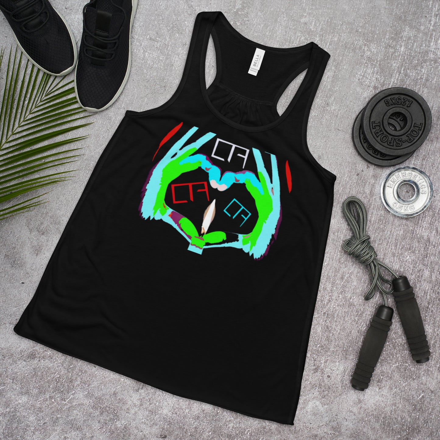 LOVE FLOWY RACER BACK