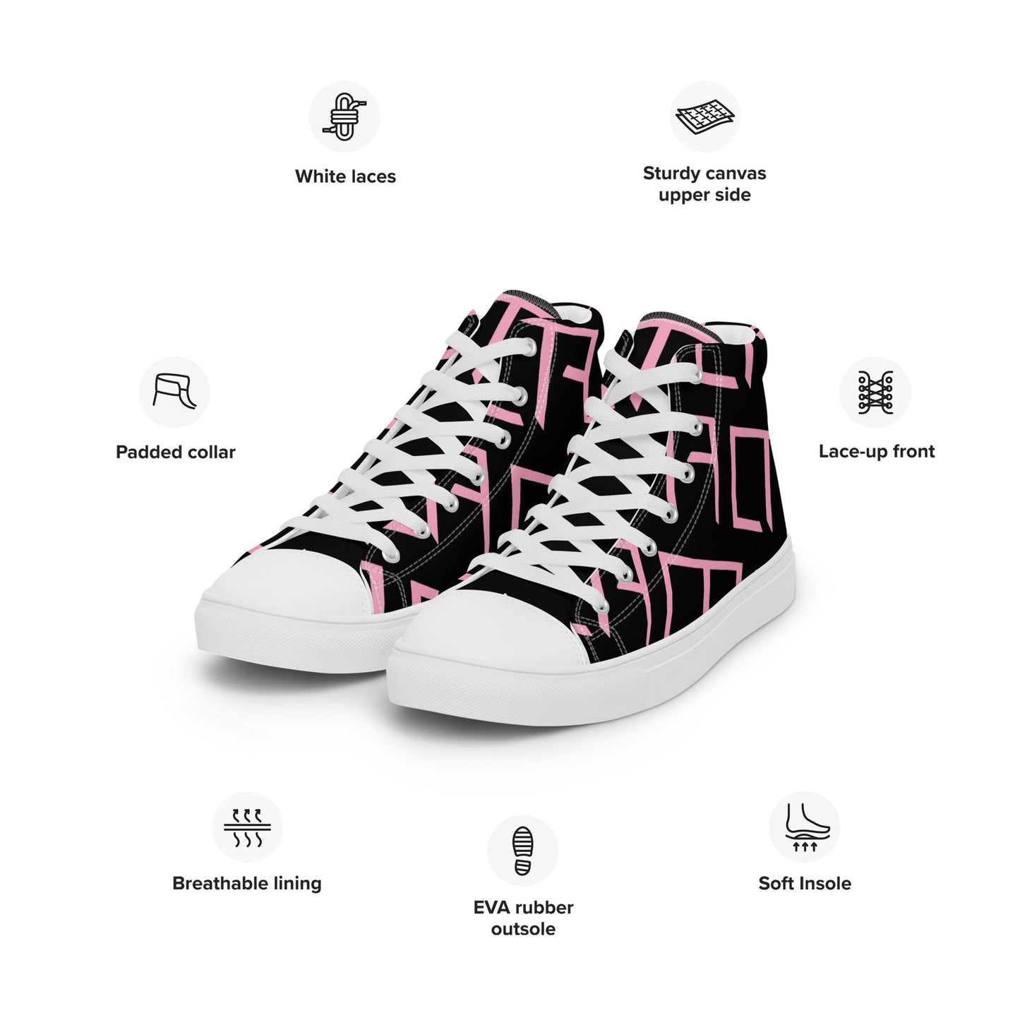 CTA WOMEN'S HIGH-TOPS PINK