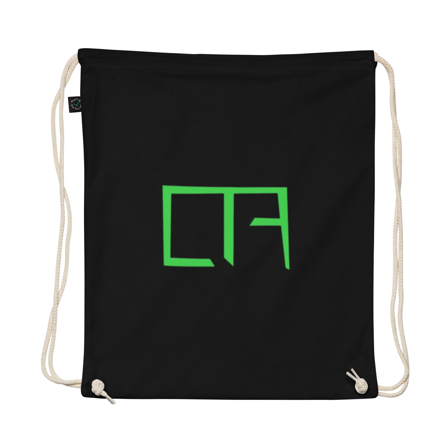 CTA Organic cotton drawstring bag